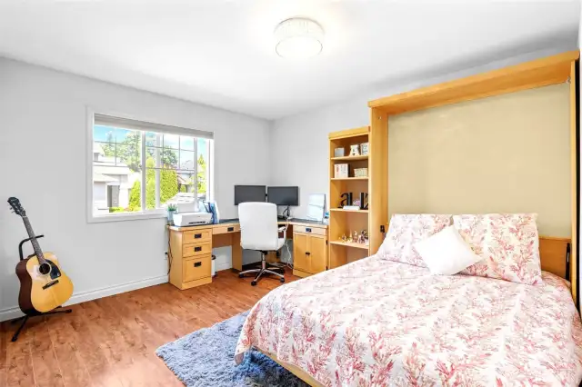 4th bedroom with built in murphy bed