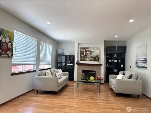Natural light in family room