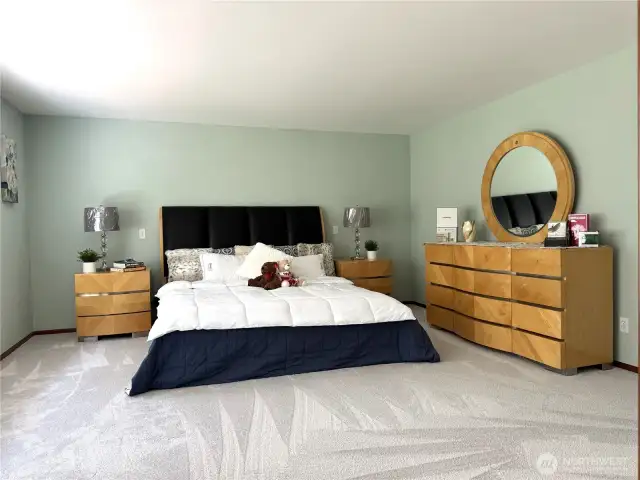 Giant Primary bedroom.