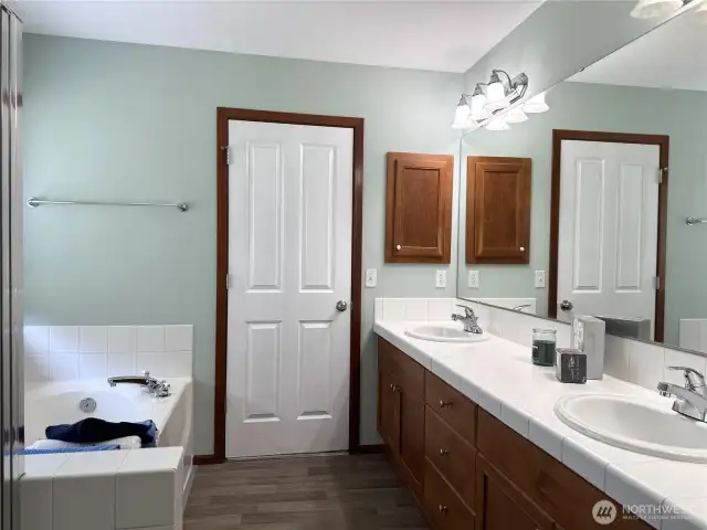 Primary big walk-in closet