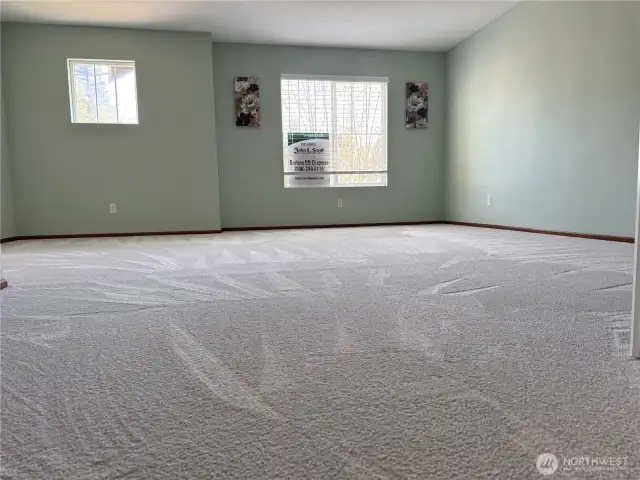 A giant bonus room