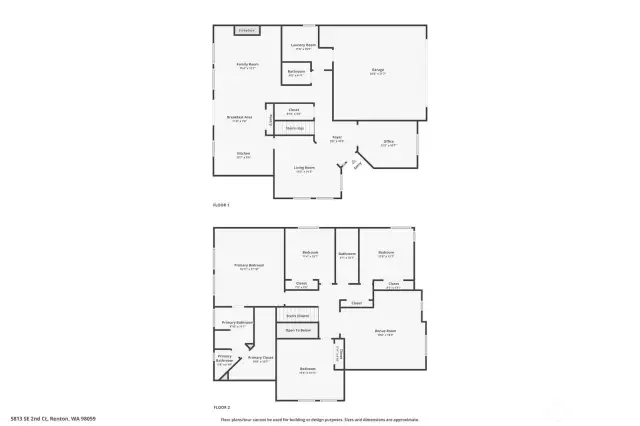 Floor plan for your home!