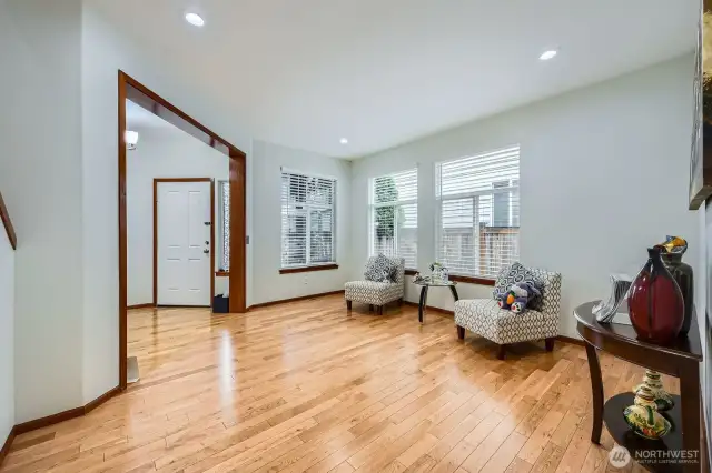 Open space for living room or dinning area!