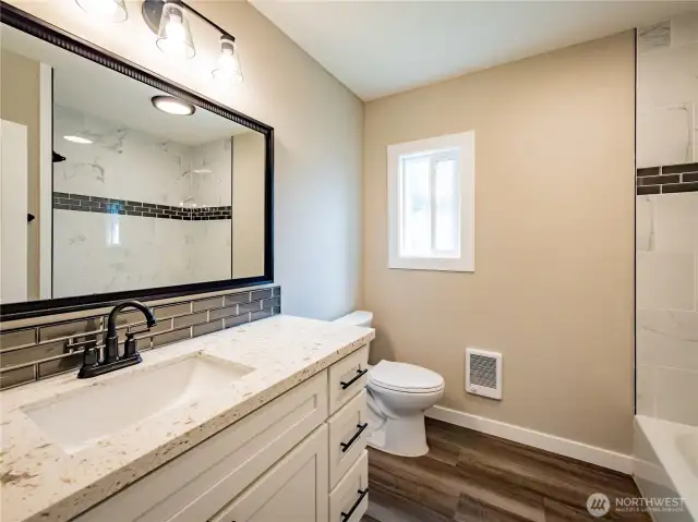 FULL BATH...GOOD SIZED!