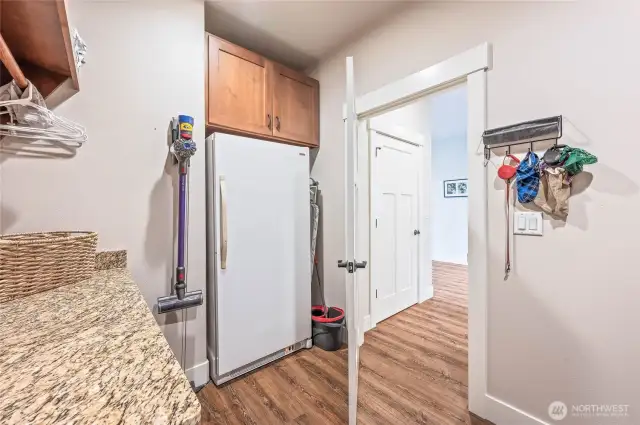 Main floor laundry room
