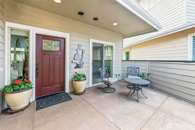 Front courtyard