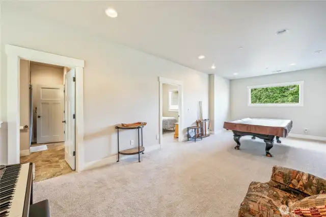 Billiard room