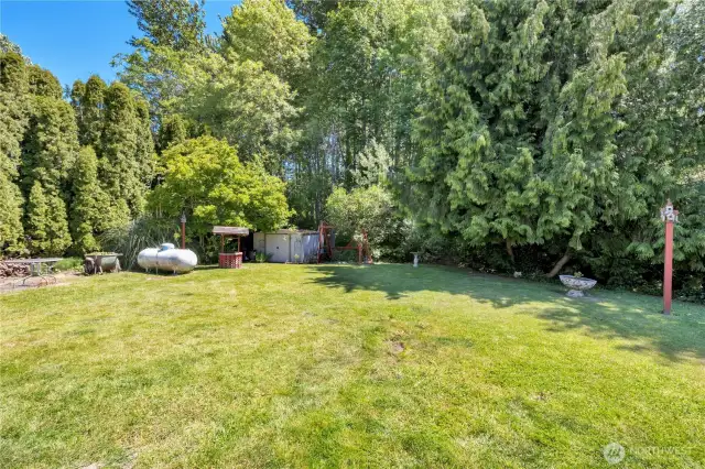 Well maintained Backyard