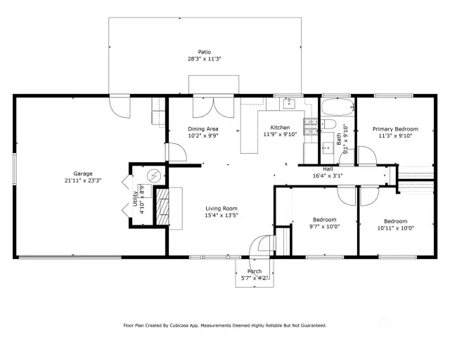 Floorplan with Measurements