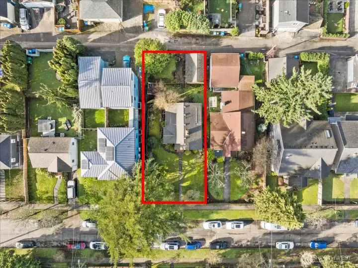 Tax records indicate lot dimensions are 50' x 120' - buyer to verify
