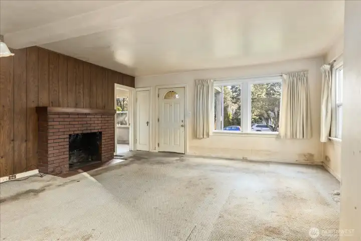 Home sold as-is - value in land or rehab