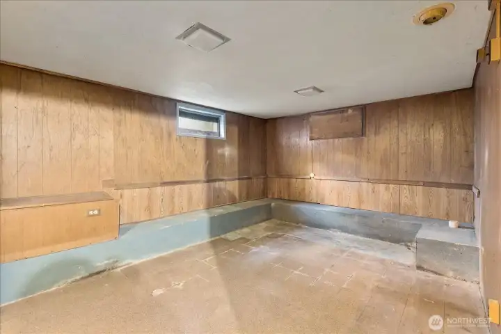 Bedroom #4 located in the basement