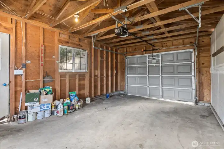 Detached garage - interior