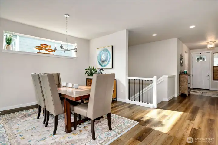 Main floor dining room