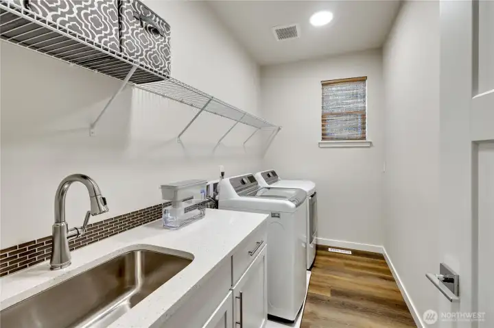 Main floor laundry