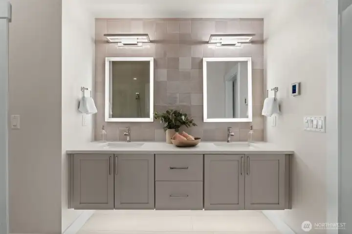 Beautiful primary bathroom