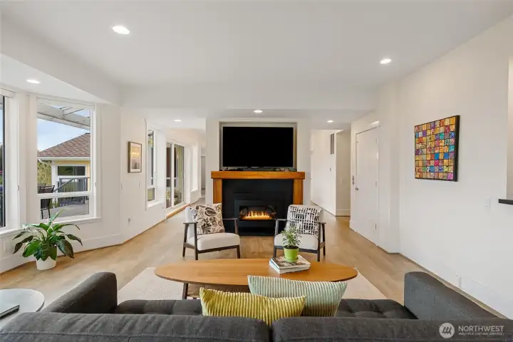 Second of two main floor living areas