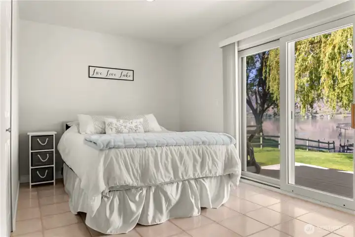 Bedroom #2 - views of Lakefront
