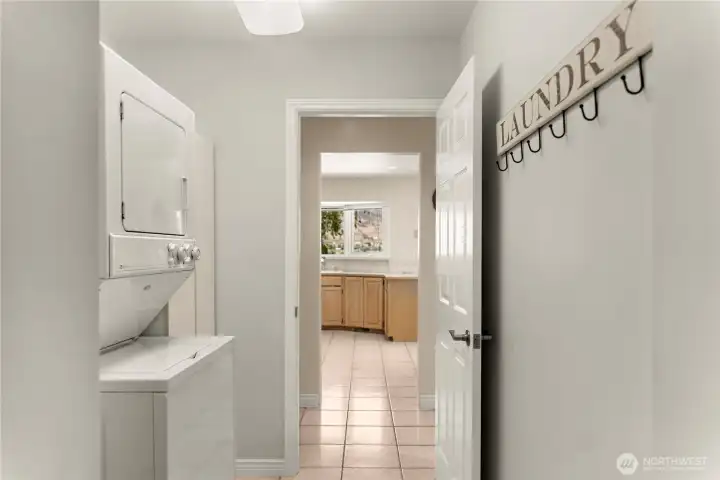 Laundry looking towards kitchen
