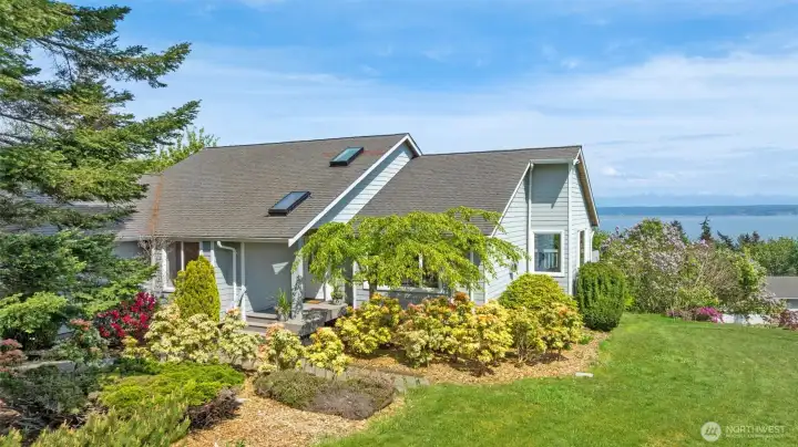 One level living with stunning views on 5 acres!