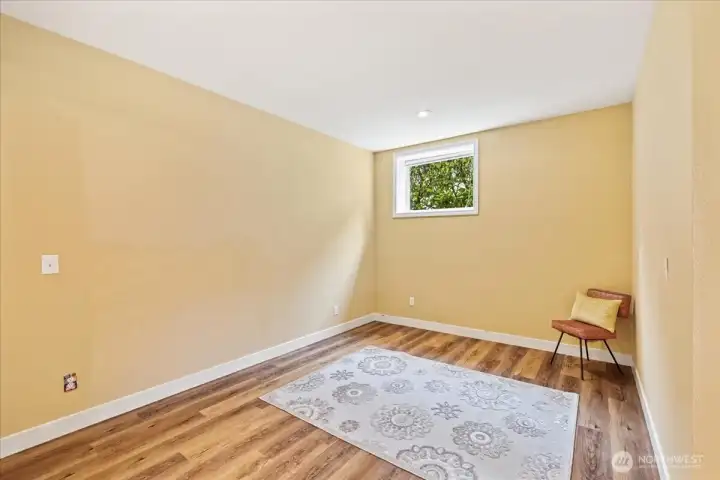Lower level Studio, Media Room or Guest quarters