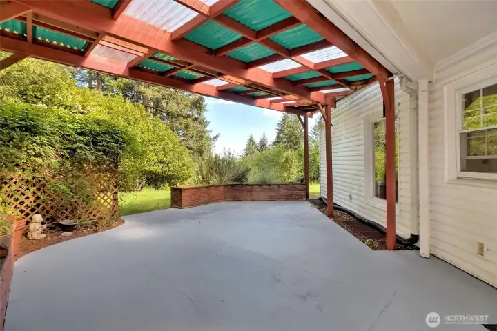 Covered patio Covered patio