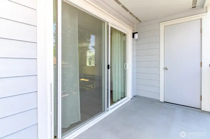 Unit has 2 storage closets. One on the deck, one under the deck Unit has 2 storage closets. One on the deck, one under the deck