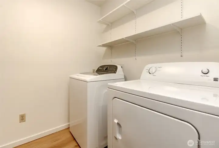 Spacious laundry room. All appliances stay Spacious laundry room. All appliances stay