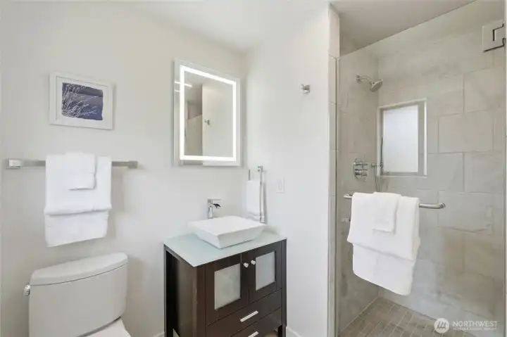 The primary bath.