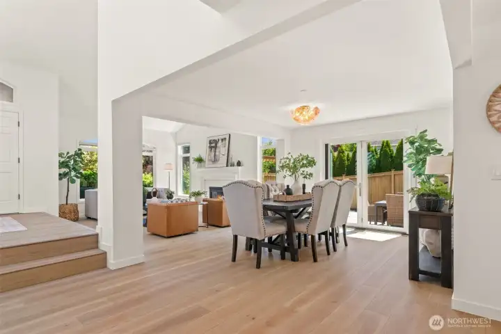 Bright, open-concept interiors make this home ideal for hosting unforgettable gatherings