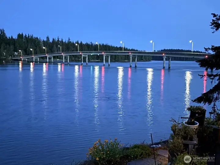 The bridge to Harstine Island.