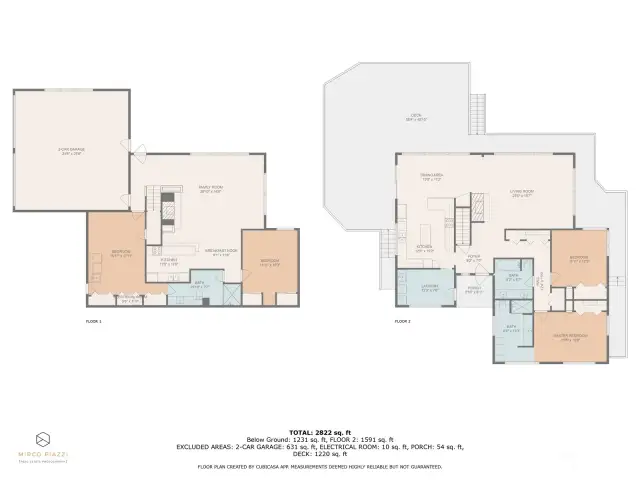 The floor plan