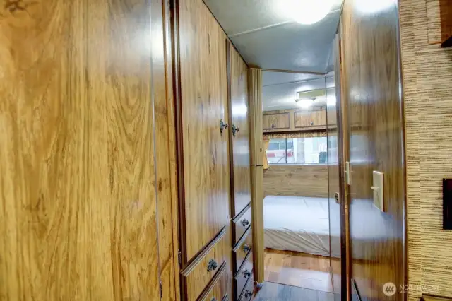 Hallway to room