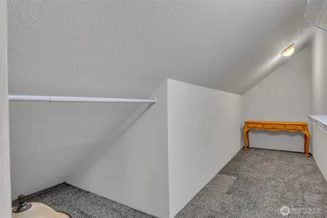 Bedroom 2- bonus closet or storage (All upstairs room have this)