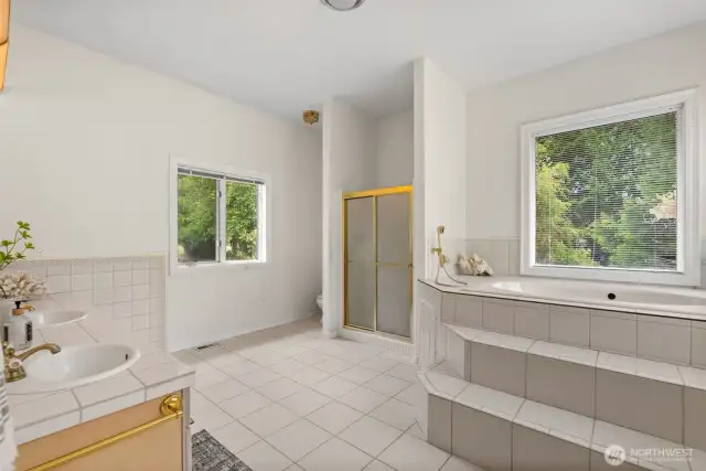 Ensuite Primary Bathroom.