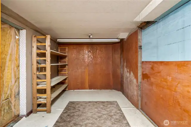 Tons of room for storage and extra living space.