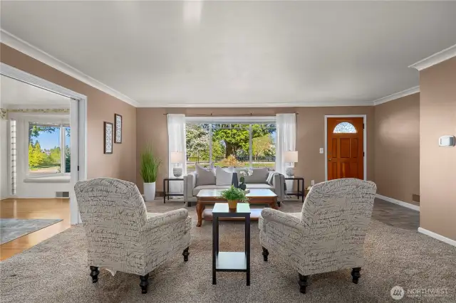 Lots of natural light with great open feel.
