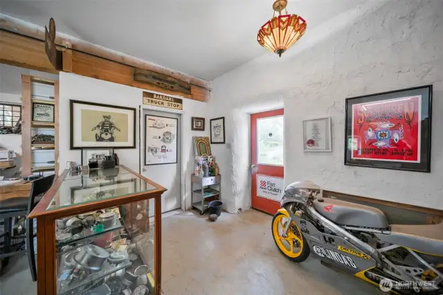 Office space in the shop area.