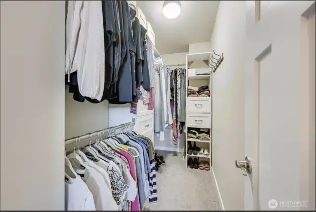 Primary Walk in Closet
