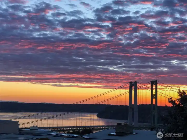 Dreamy! This picture is not taken with a drone... it is from the primary suite balcony!