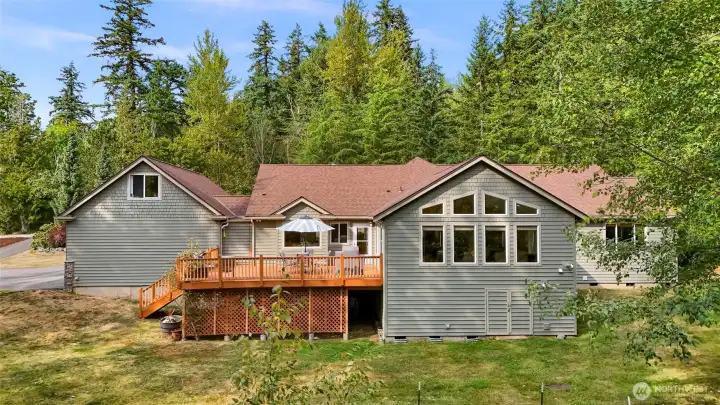 Tons of storage under the deck and house!