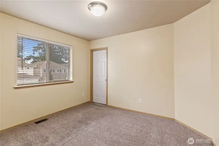 Bedroom 4 also has a large walk-in closet!