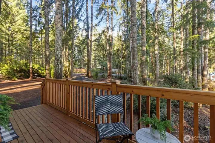 New deck off the front  add a BBQ and your set!