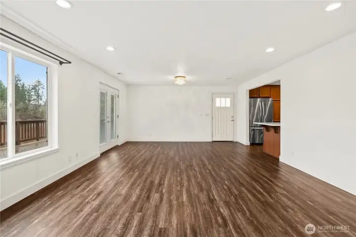 Newer laminate flooring