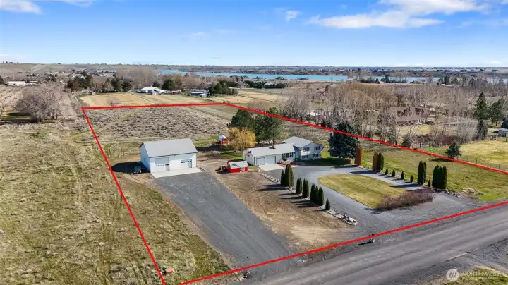 All on 5 irrigated acres