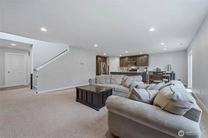 Living Room to Kitchen and Dining