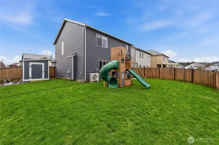 Backyard (Playset is excluded)
