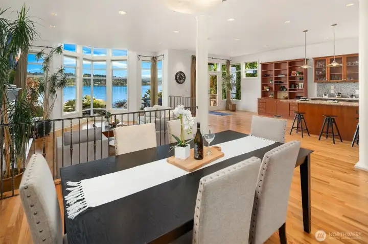 Dining, with a view that never gets old