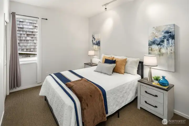 A refined space ideal for guests, work, or extended stays