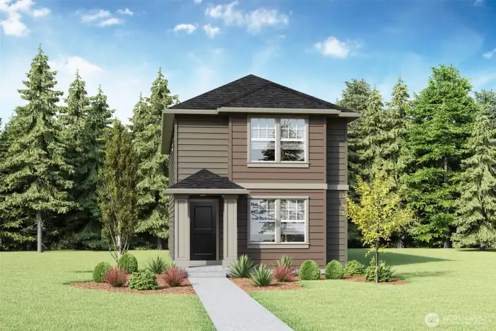 Elevation of home